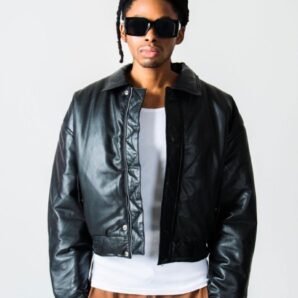 Men’s Oversized Leather Bomber Jacket – Vintage 90s Style Genuine Leather - Pelleaura | Premium Quality Leather Stuff Brand USA