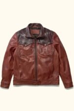 Pelleaura Distressed Brown & Chestnut Leather Jacket - Pelleaura | Premium Quality Leather Stuff Brand USA